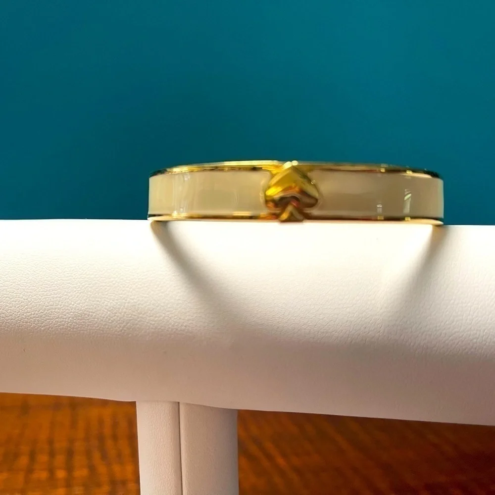 Kate Spade ♠️ Live Colorfully Hinged Bracelet - Picture 3 of 7